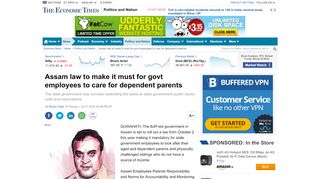 
                            9. Assam law to make it must for govt employees to care for dependent ...