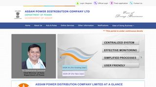 
                            4. Assam Power Distribution Company Ltd