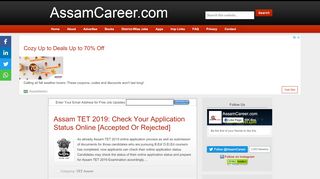 
                            8. AssamCareer.com :: Jobs In Assam, Guwahati and North East ...