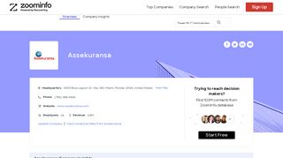 
                            9. Assekuransa | ZoomInfo.com