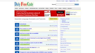 
                            6. Assembly Language Examples and Tutorials