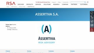 
                            6. ASSERTIVA S.A. - RSA Security