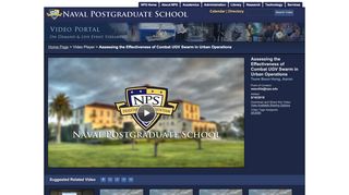 
                            7. Assessing the ... - Naval Postgraduate School's Video Portal