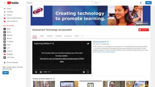 
                            6. Assessment Technology, Incorporated - YouTube