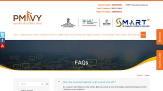 
                            4. Assessor - Pradhan Mantri Kaushal Vikas Yojana (PMKVY)