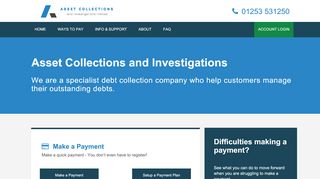 
                            1. Asset Collections and Investigations: Customer Portal