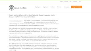 
                            5. Asset Health and ConnectYourCare Partner to Create Integrated ...