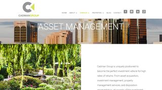 
                            9. Asset Management • Cadman Group