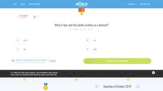 
                            2. ASSET Question-a-Day (AQAD) | Educational Initiatives