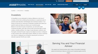 
                            3. AssetMark - Investors