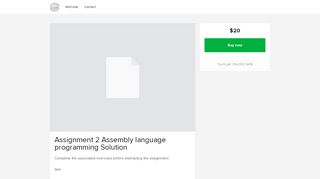 
                            9. Assignment 2 Assembly language programming Solution