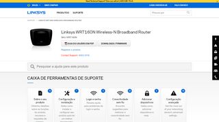 
                            6. Assistência Oficial da Linksys - Linksys WRT160N Wireless ...