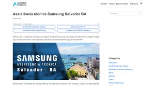 
                            1. Assistência técnica Samsung Salvador BA - …