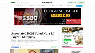 
                            7. Associated HCM Voted No. 1 LI Payroll Company | Plainview, NY Patch