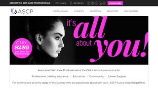 
                            4. Associated Skin Care Professionals: ASCP