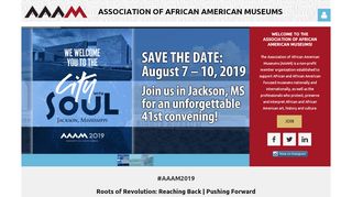 
                            6. Association of African American Museums - Home
