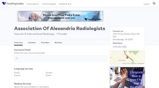 
                            9. Association Of Alexandria Radiologists, Woodbridge, VA