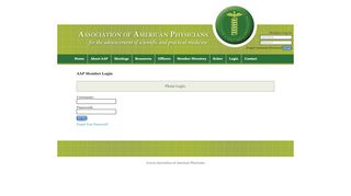 
                            8. Association of American Physicans - aap-online.org