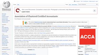 
                            2. Association of Chartered Certified Accountants - Wikipedia