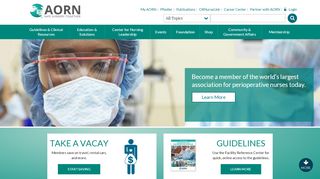 
                            3. Association of periOperative Registered Nurses - AORN