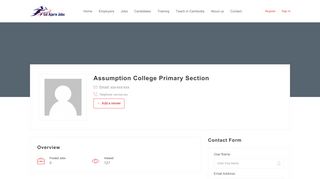 
                            3. Assumption College Primary Section – ESL Ajarn Jobs