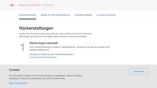 
                            4. Assura | Antrag auf Kostenerstattung einreichen