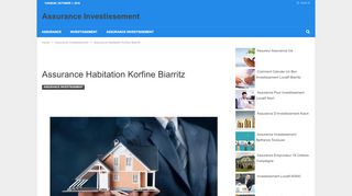 
                            4. Assurance Habitation Korfine Biarritz Assurance Investissement