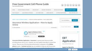 
                            2. Assurance Wireless Application Process - How to Apply For A ...