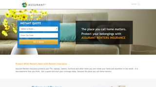 
                            3. Assurant Renters Insurance