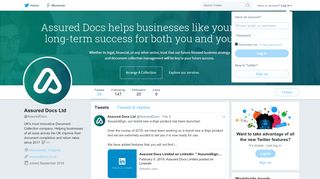 
                            6. Assured Docs Ltd (@AssuredDocs) | Twitter