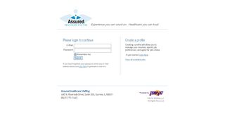 
                            2. Assured: Login