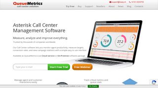 
                            6. Asterisk Call Center Software | QueueMetrics