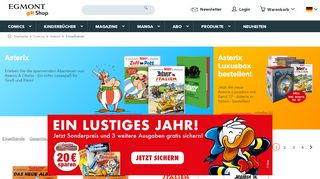 
                            9. Asterix Einzelbände als Soft- und Hardcover-Ausgaben im ...