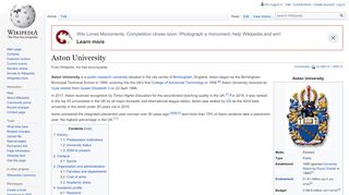 
                            4. Aston University - Wikipedia