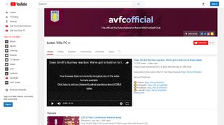 
                            8. Aston Villa FC - YouTube