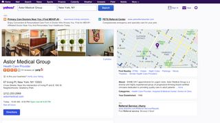 
                            5. Astor Medical Group - Yahoo! Search