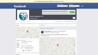 
                            7. Astor Medical PC - New York, New York - Family Doctor | Facebook