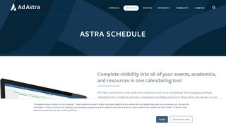 
                            4. Astra Schedule - Ad Astra