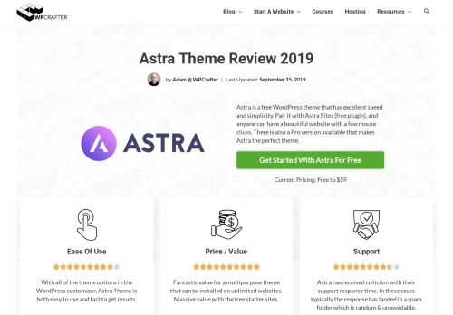 
                            2. Astra Theme Review (August 2019) - Pros & Cons WordPress Themes ...