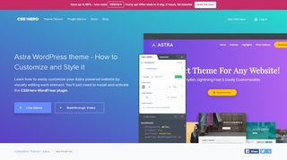 
                            5. Astra WordPress theme - How to Customize and Style it - CSS Hero