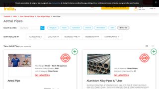 
                            3. Astral Pipes - Dealers, Distributors & Exporters