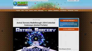 
                            2. Astral Sorcery Walkthrough | E04 Celestial Gateways (Astral Portals ...