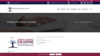 
                            8. Astrea Academy Dearne - Astrea Academy Trust