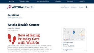 
                            2. Astria Health Center Summitview Ave Yakima Family and Internal ...