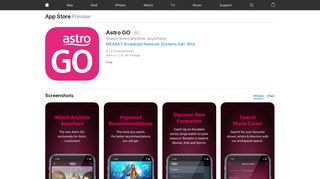 
                            3. ‎Astro GO on the App Store