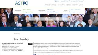 
                            3. ASTRO Membership - American Society for Radiation Oncology ...