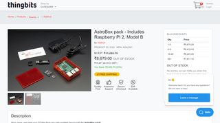 
                            8. AstroBox pack - Includes Raspberry Pi 2, Model B ...