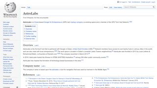 
                            2. AstroLabs - Wikipedia