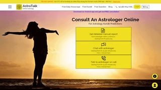 
                            2. AstroTalk - Online Astrology Horoscope Prediction by Astrologer