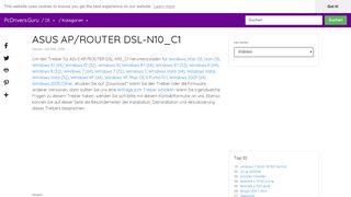 
                            4. ASUS AP/ROUTER DSL-N10_C1 — Download drivers @ …